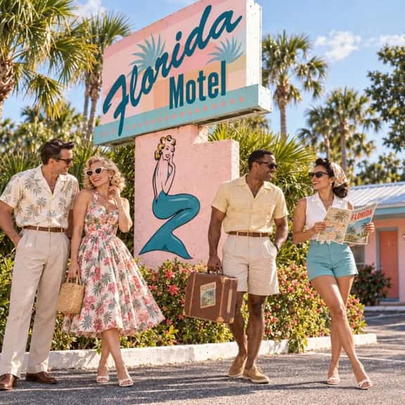 Retro Florida Motel | St. Augustine on San Marco - Image 1