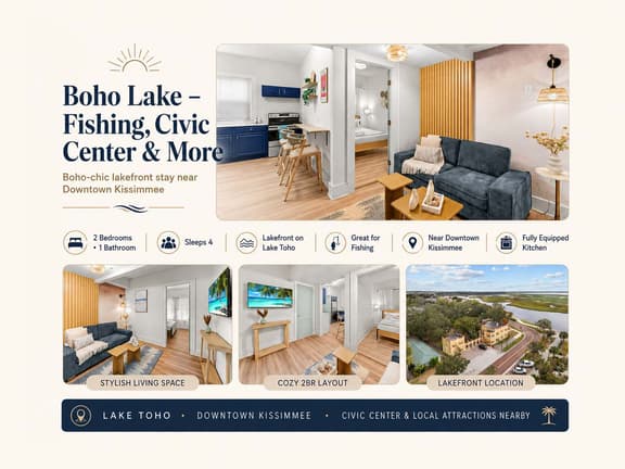 Boho Lake – Fishing, Civic Center & More - Image 1