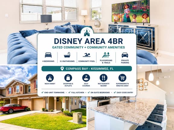 Disney Area 4BR | Gated Community - Image 1