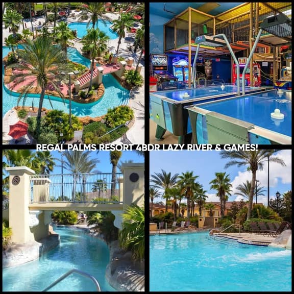 Regal Palms 4b Resort Lazy River - Image 1