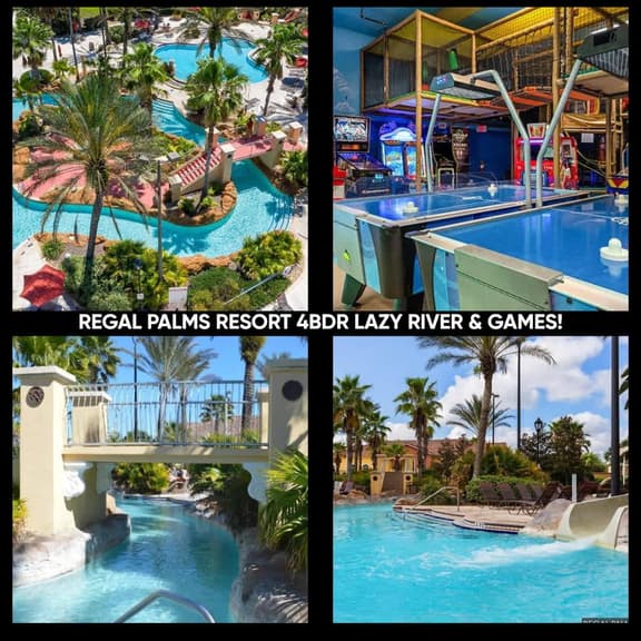 Regal Getaway | 4BR • Pool • Lazy River • Parks - Image 1