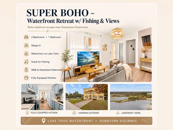 SUPER BOHO l Waterfront Retreat - Image 1
