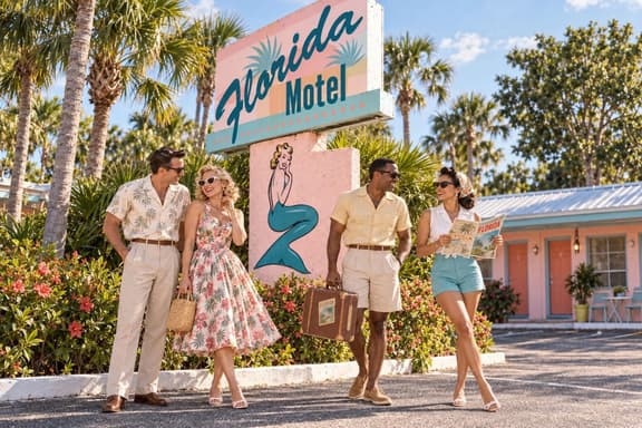 St Augustine’s Historic Retro Florida motel - Image 1